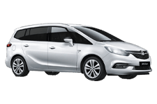 Van Hire Renfrew - Vauxhall Zafira 5 + 2 - Minibus hire Renfrew